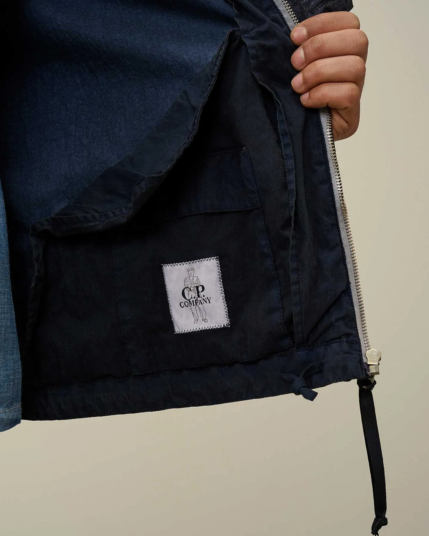 Homme C.P. Company Vestes Et Manteaux^50 Fili Gum Hooded Jacket