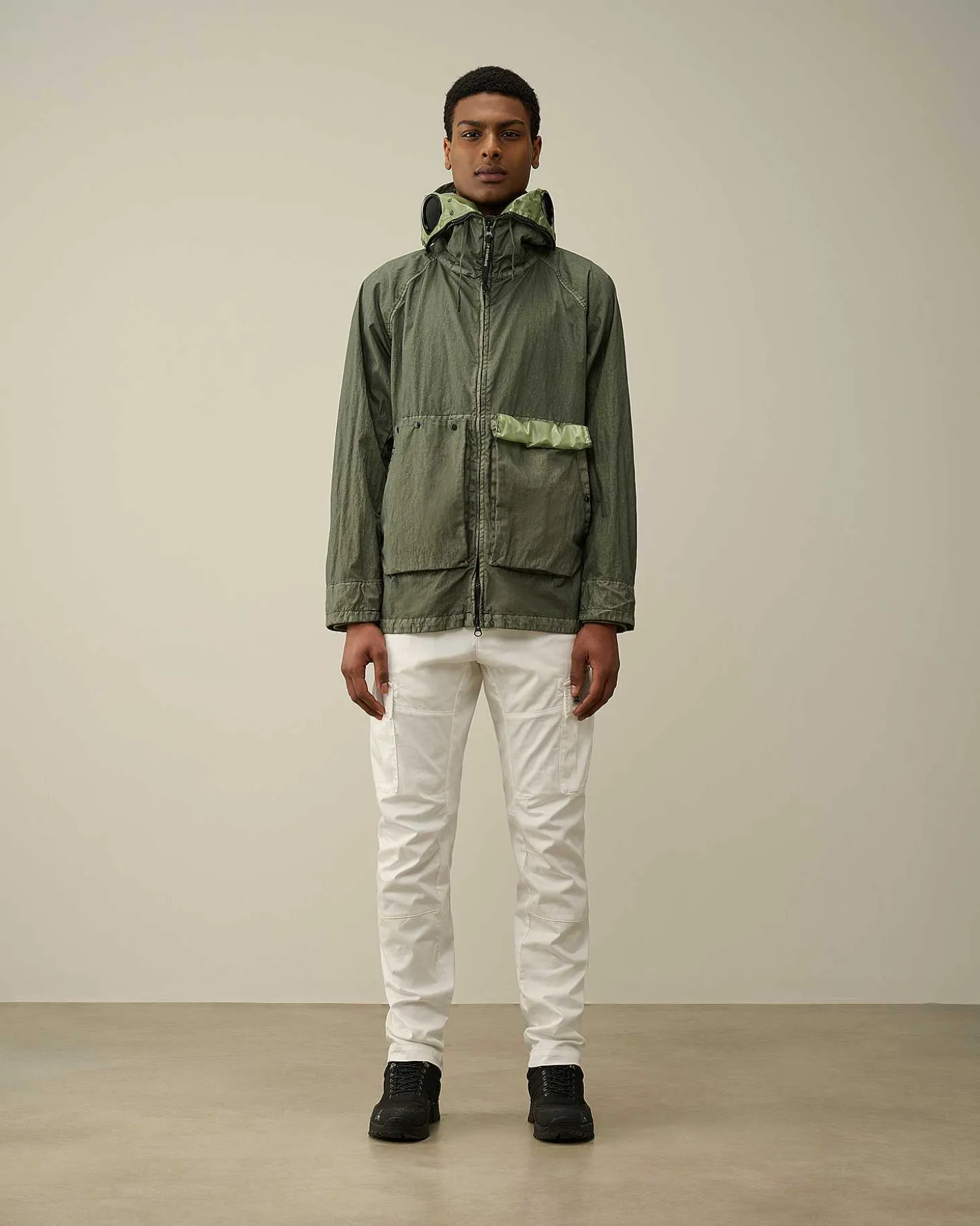 Homme C.P. Company Vestes Et Manteaux^50 Fili Gum Mixed Explorer Jacket