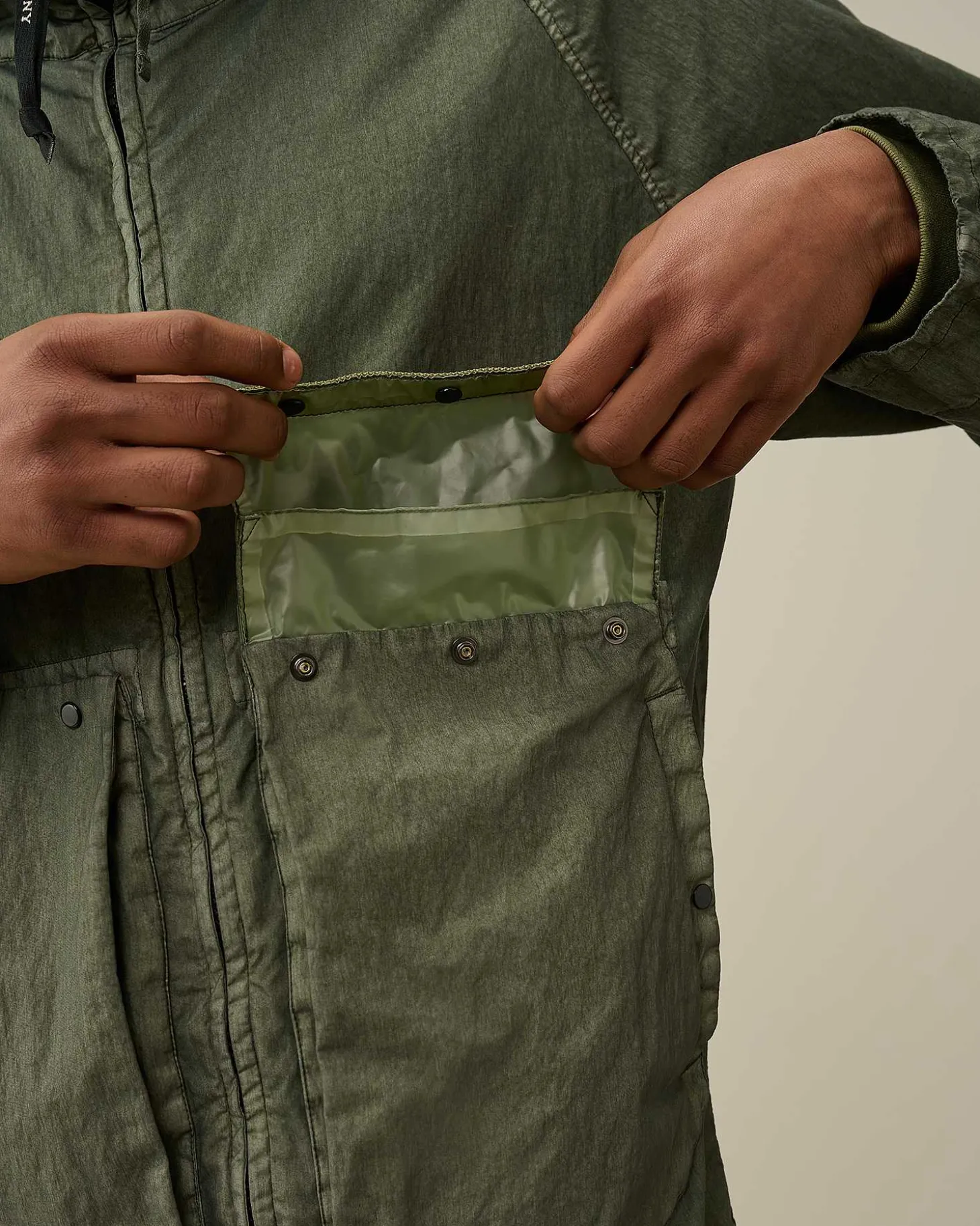 Homme C.P. Company Vestes Et Manteaux^50 Fili Gum Mixed Explorer Jacket