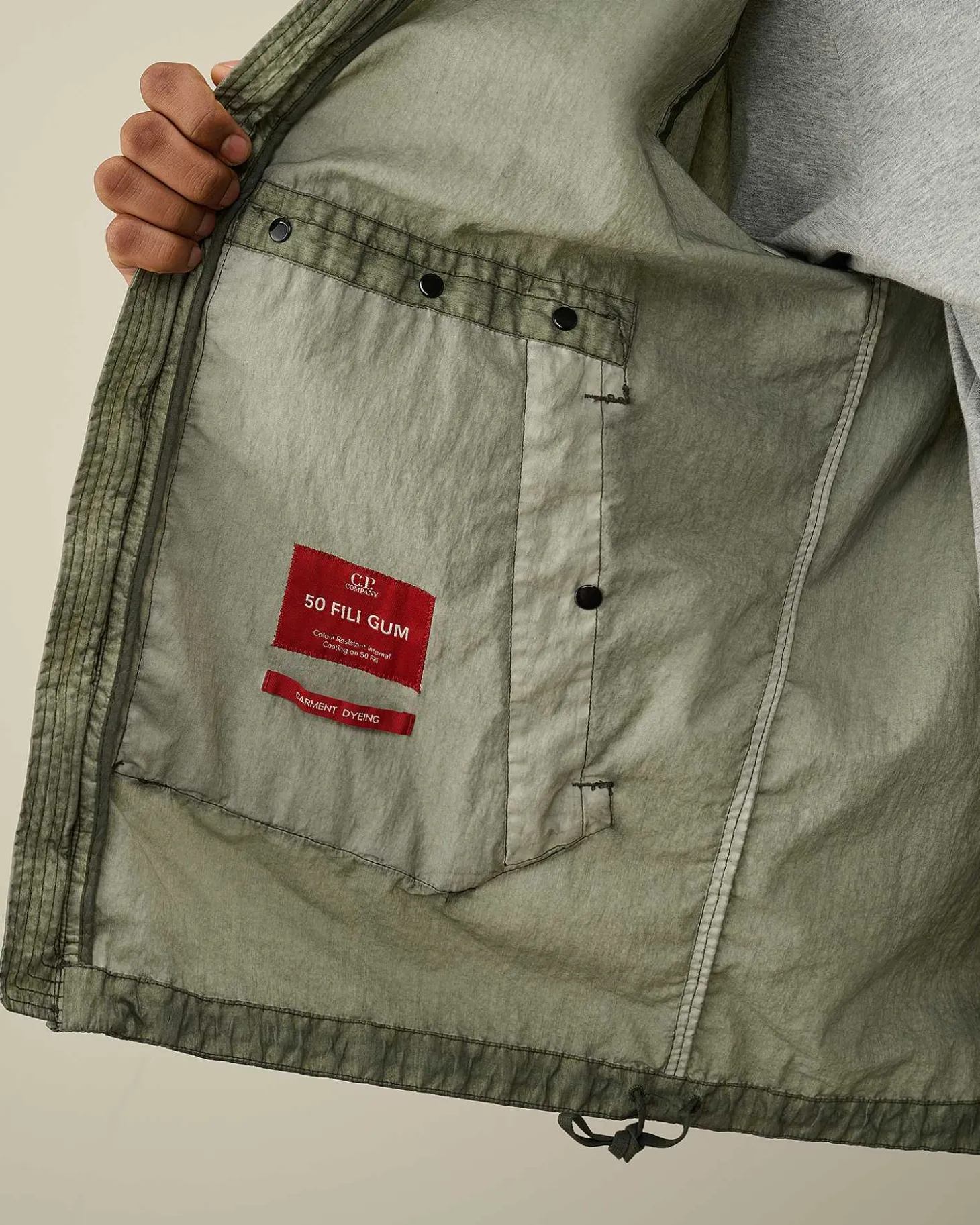 Homme C.P. Company Vestes Et Manteaux^50 Fili Gum Mixed Explorer Jacket