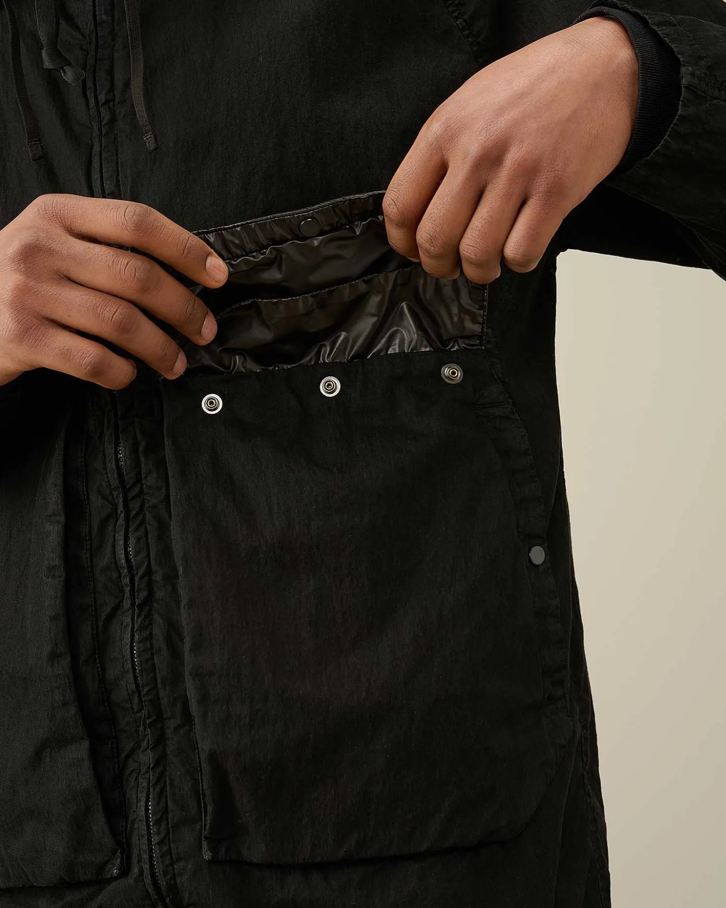 Homme C.P. Company Vestes Et Manteaux^50 Fili Gum Mixed Explorer Jacket