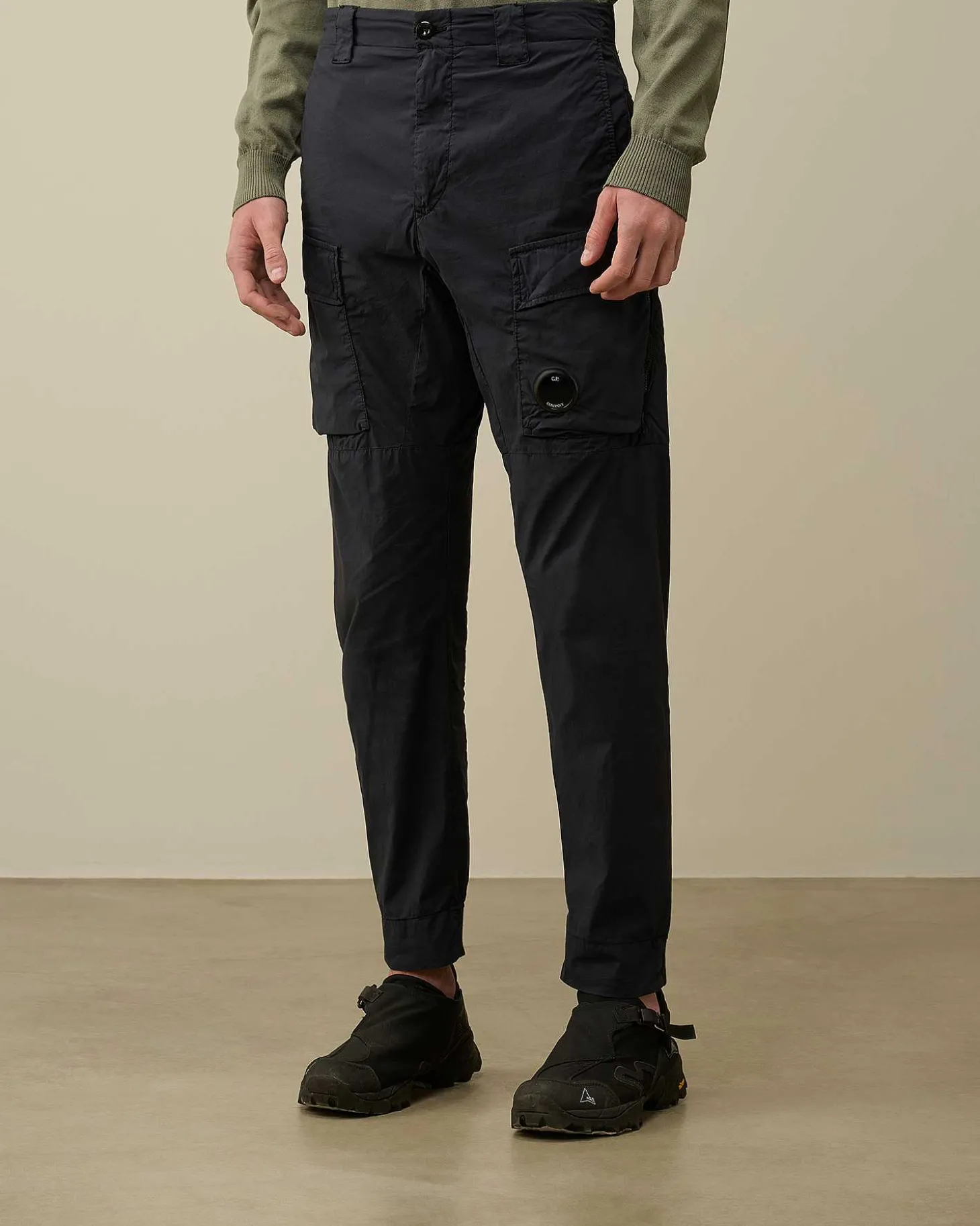 Homme C.P. Company Pantalons^50 Fili Stretch Ergonomic Cargo Pants