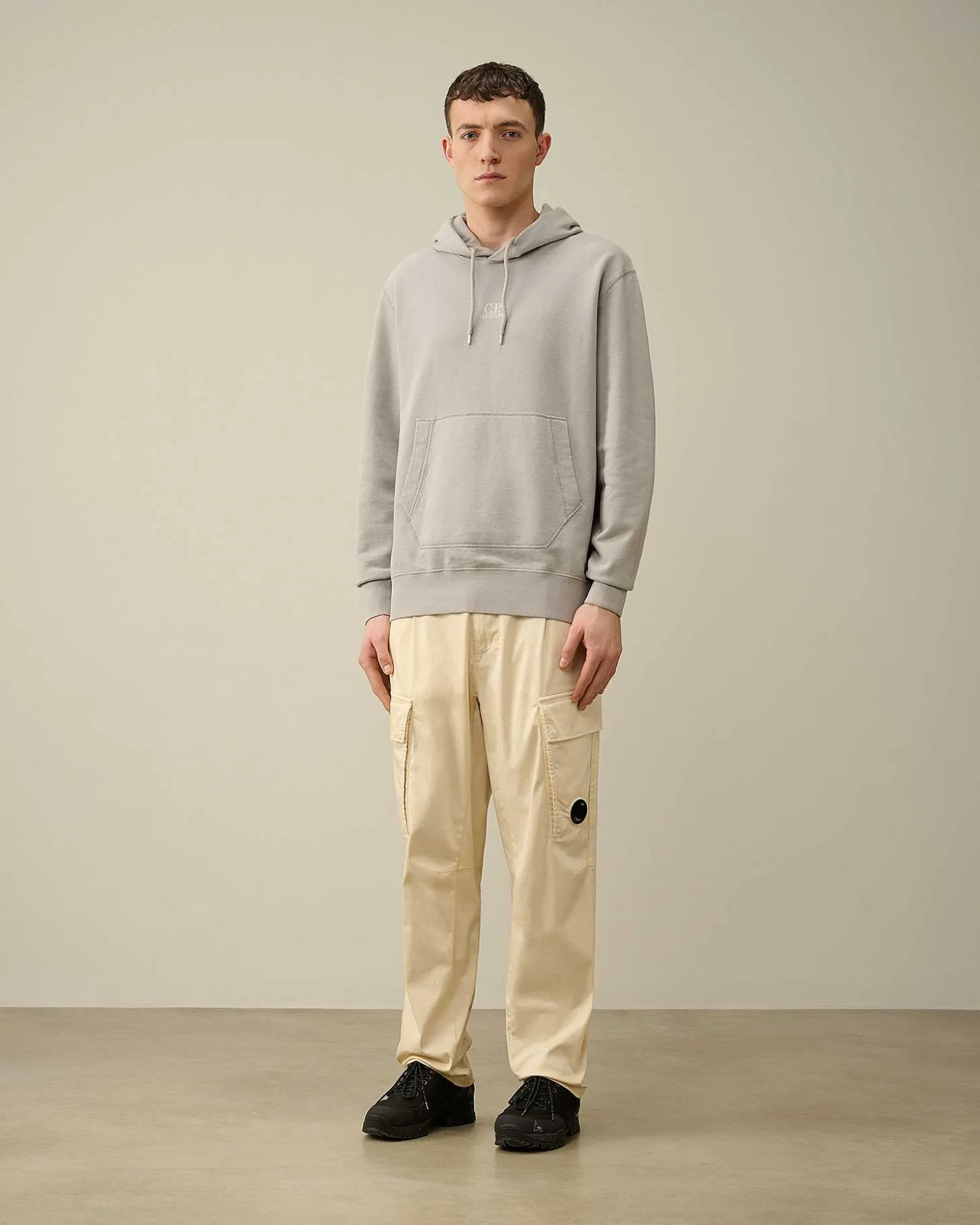Homme C.P. Company Sweat-Shirts^30/1 Fleece Artisanal Hoodie