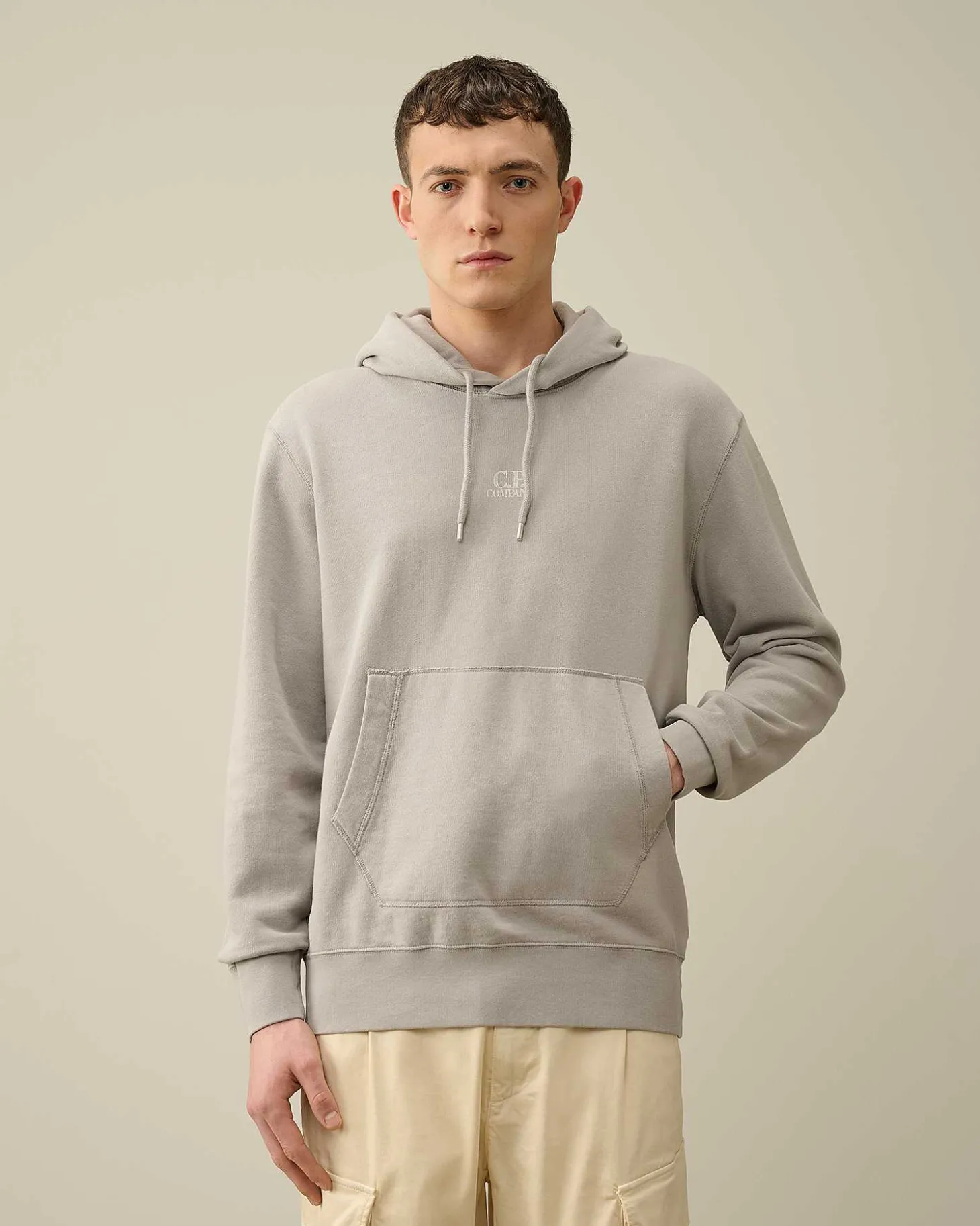 Homme C.P. Company Sweat-Shirts^30/1 Fleece Artisanal Hoodie