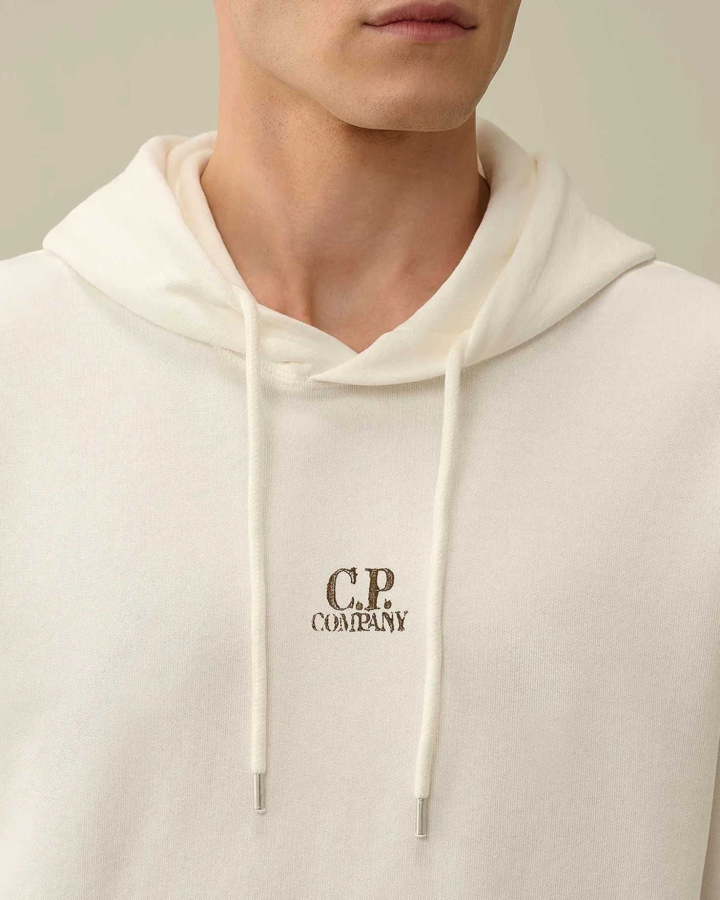 Homme C.P. Company Sweat-Shirts^30/1 Fleece Artisanal Hoodie