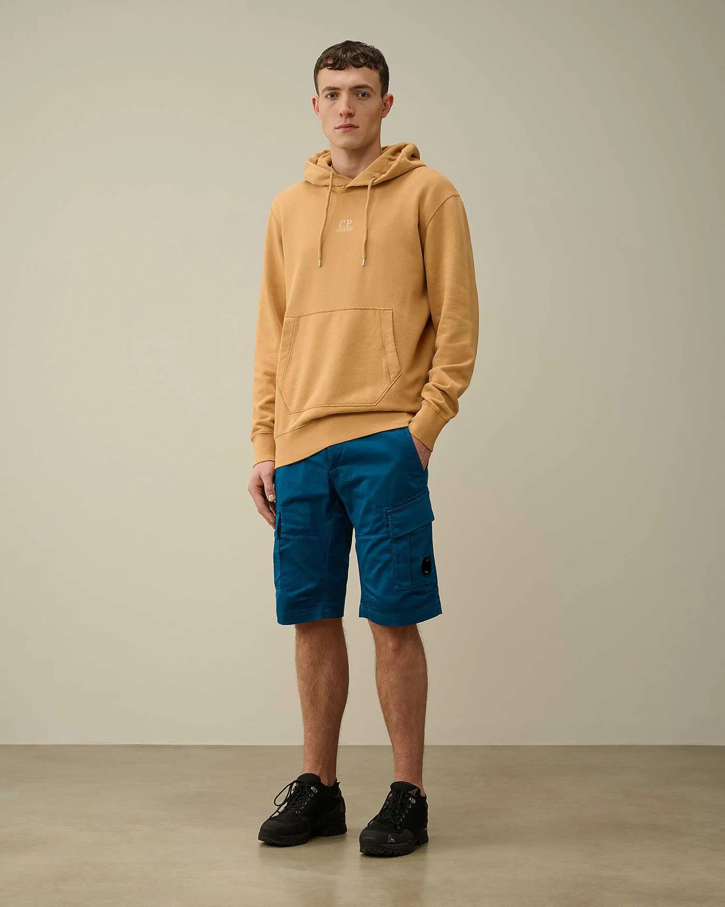 Homme C.P. Company Sweat-Shirts^30/1 Fleece Artisanal Hoodie