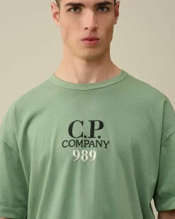 Homme C.P. Company T-Shirts Et Polos^20/1 Jersey Boxy Logo T-Shirt