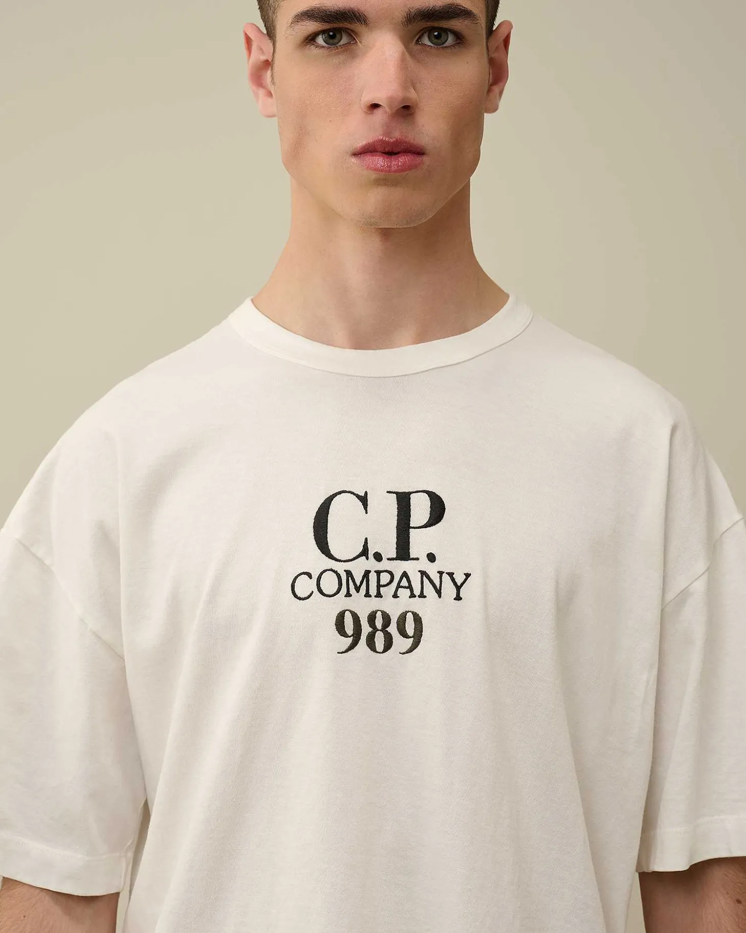 Homme C.P. Company T-Shirts Et Polos^20/1 Jersey Boxy Logo T-Shirt