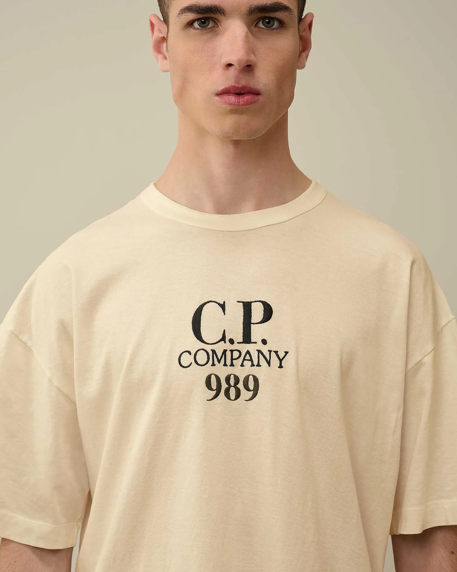Homme C.P. Company T-Shirts Et Polos^20/1 Jersey Boxy Logo T-Shirt