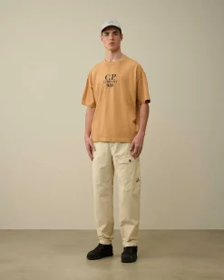 Homme C.P. Company T-Shirts Et Polos^20/1 Jersey Boxy Logo T-Shirt