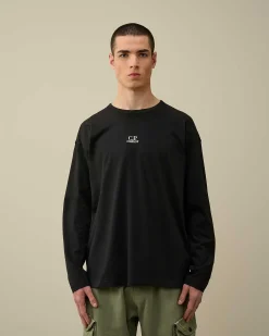 Homme C.P. Company T-Shirts Et Polos^20/1 Jersey Boxy Long Sleeved T-Shirt