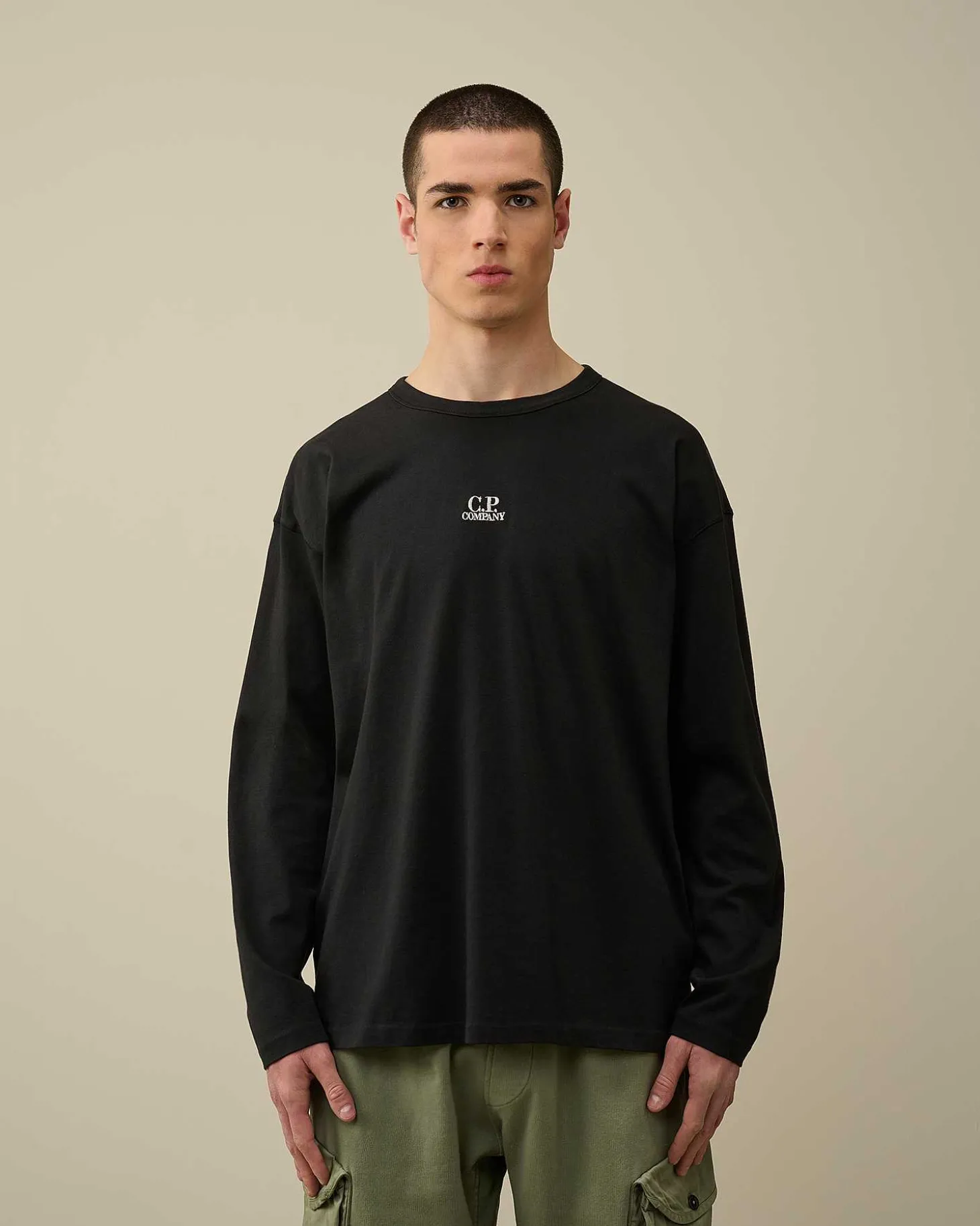 Homme C.P. Company T-Shirts Et Polos^20/1 Jersey Boxy Long Sleeved T-Shirt