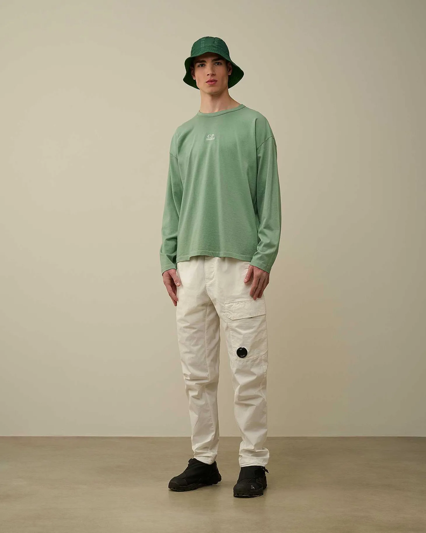 Homme C.P. Company T-Shirts Et Polos^20/1 Jersey Boxy Long Sleeved T-Shirt