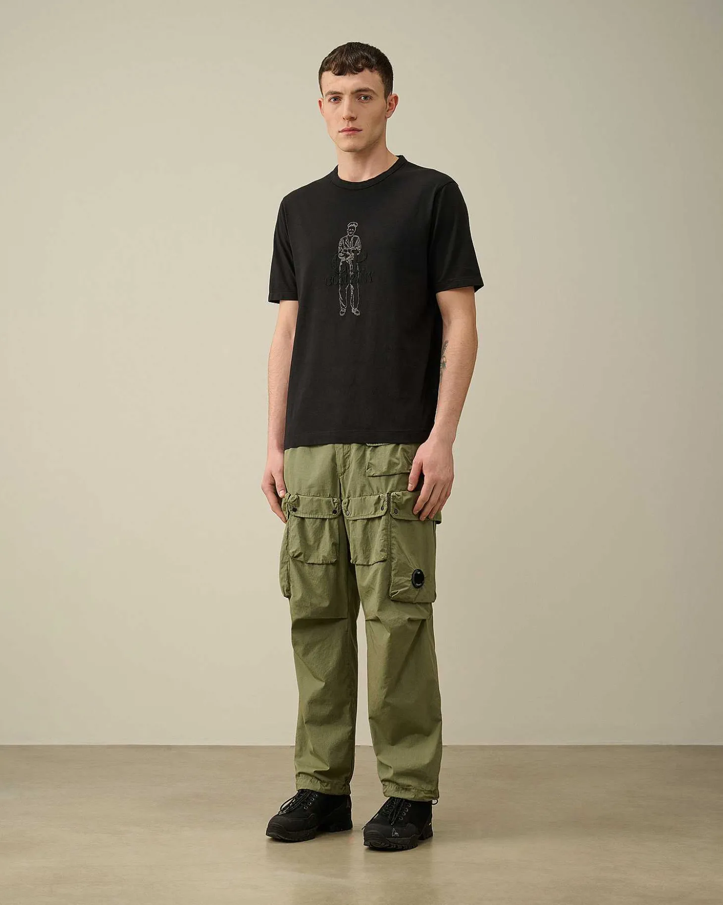 Homme C.P. Company T-Shirts Et Polos^1020 Jersey British Sailor T-Shirt