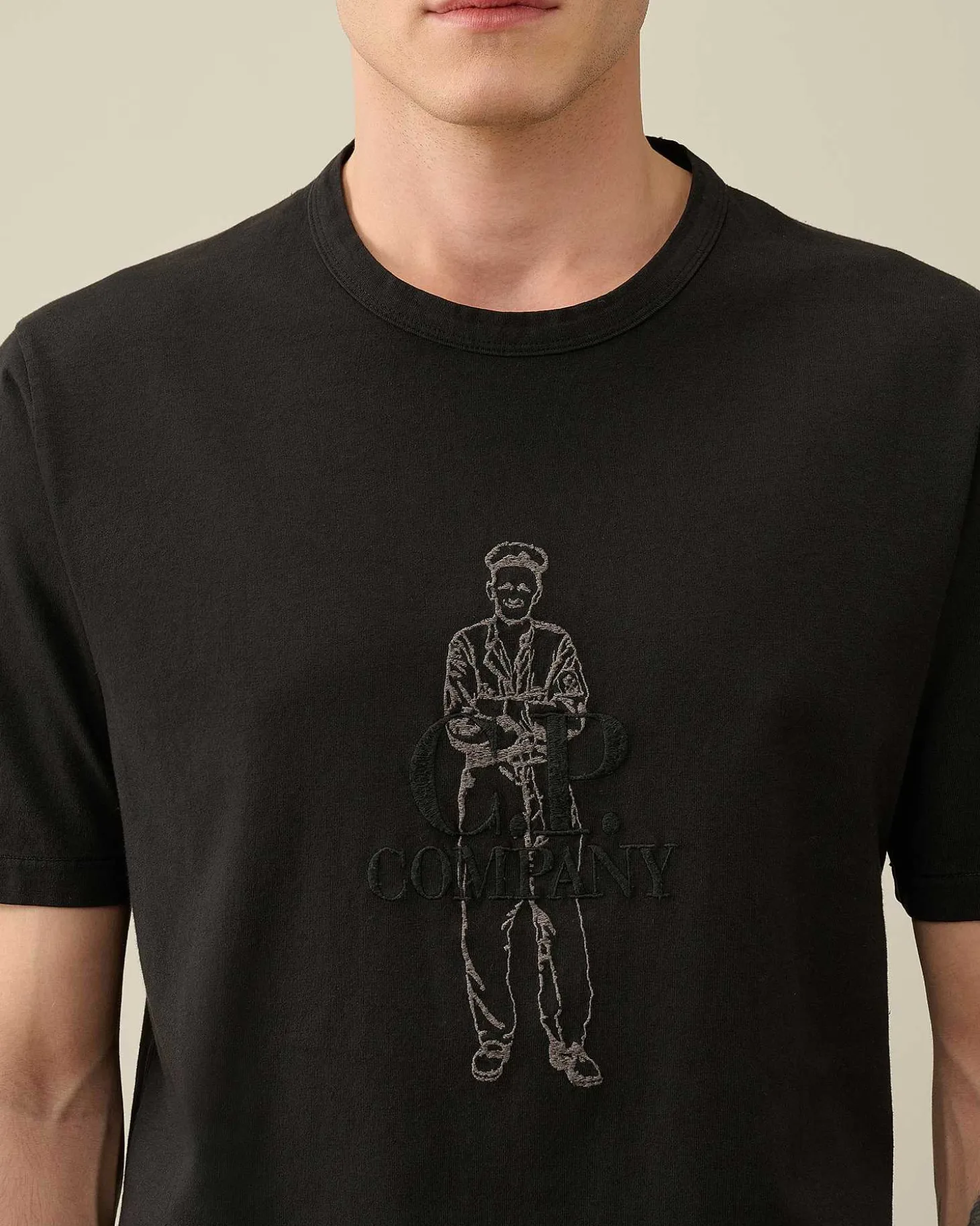 Homme C.P. Company T-Shirts Et Polos^1020 Jersey British Sailor T-Shirt