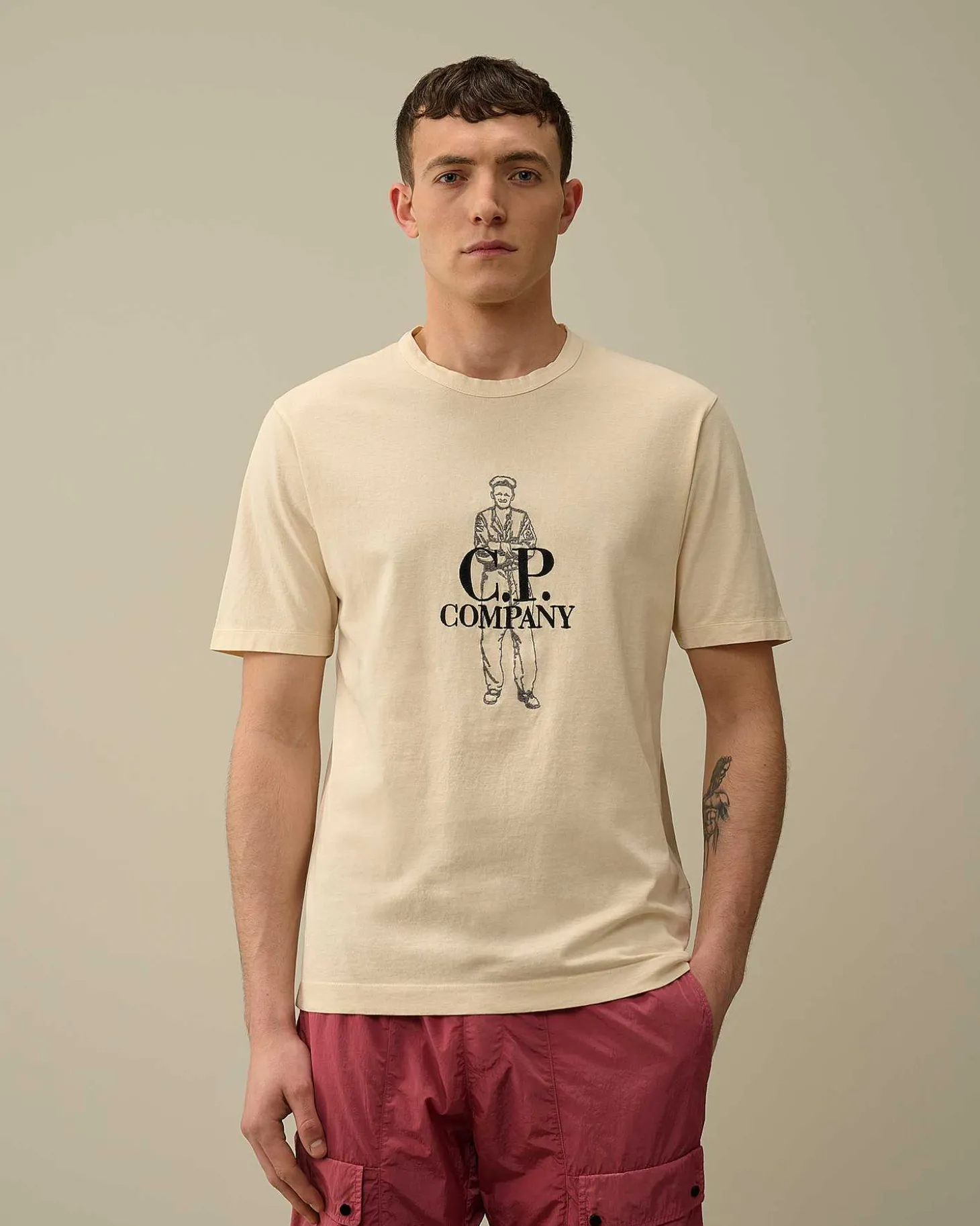 Homme C.P. Company T-Shirts Et Polos^1020 Jersey British Sailor T-Shirt