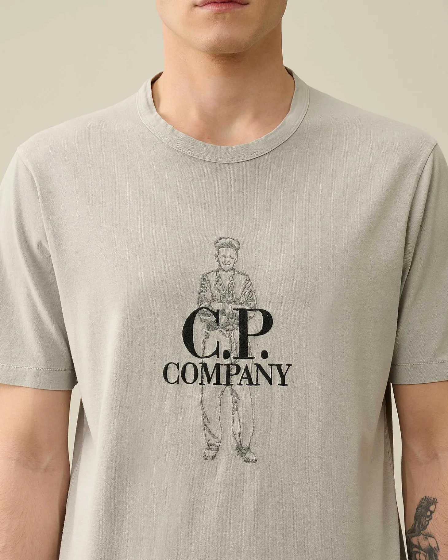 Homme C.P. Company T-Shirts Et Polos^1020 Jersey British Sailor T-Shirt