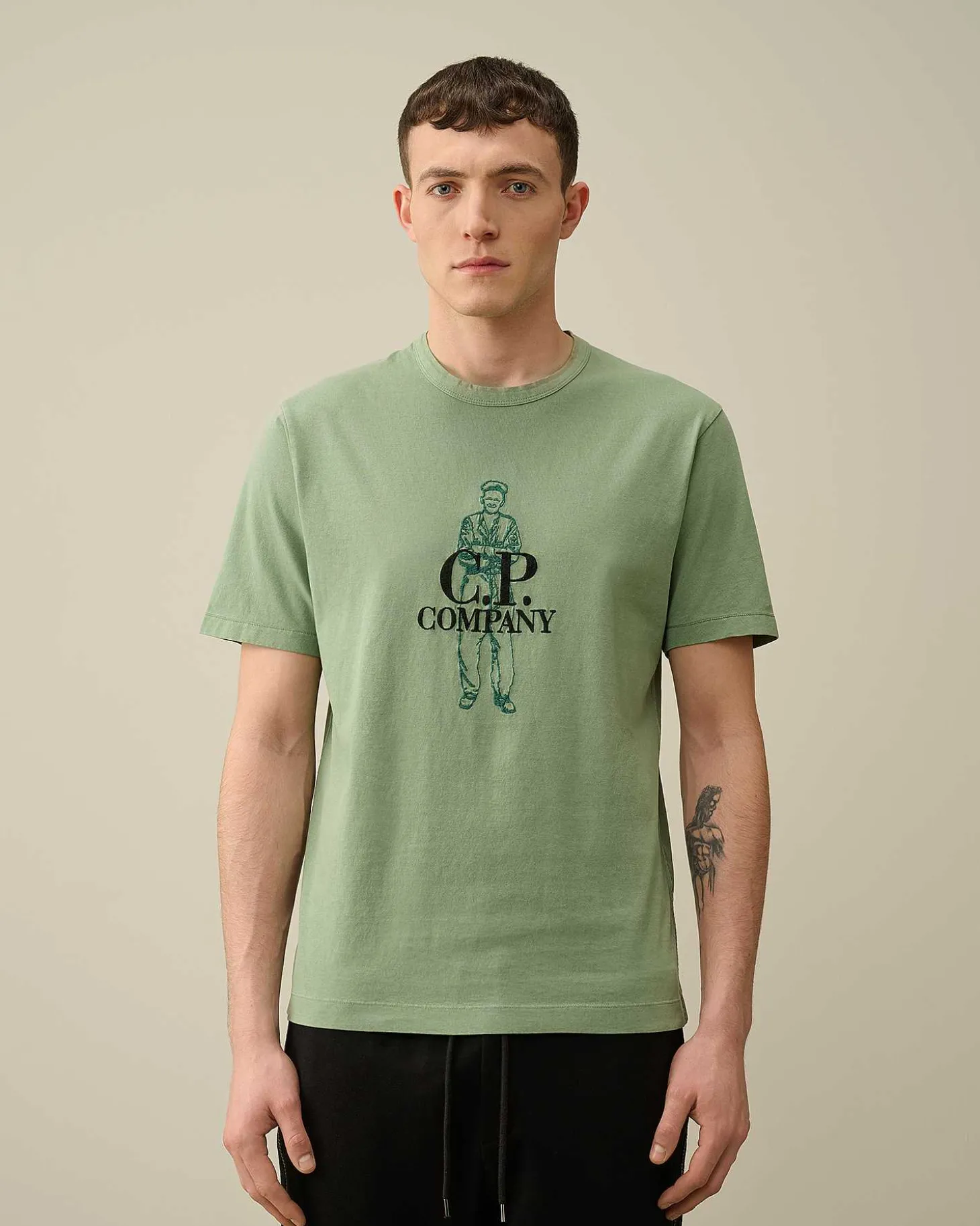 Homme C.P. Company T-Shirts Et Polos^1020 Jersey British Sailor T-Shirt