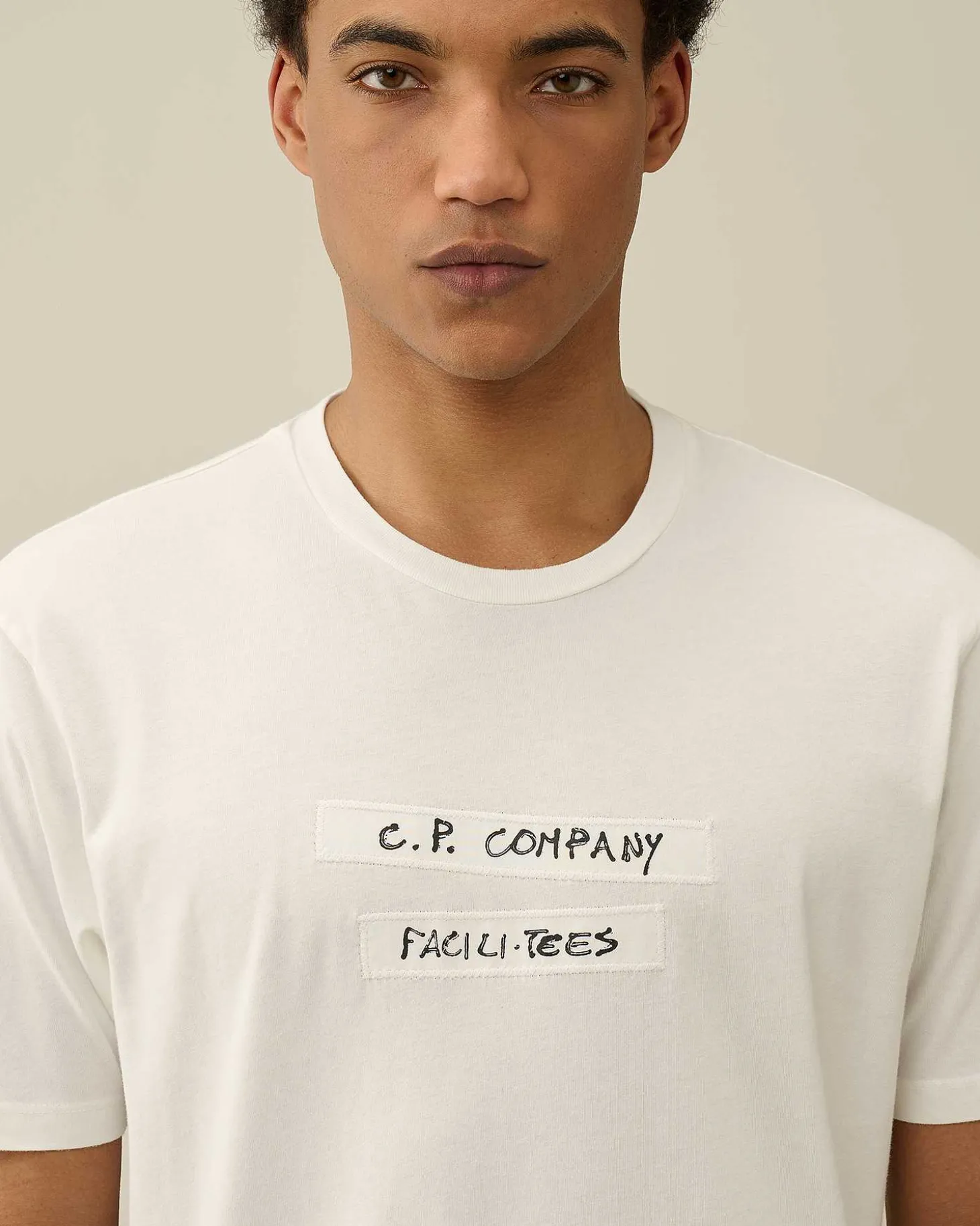 Homme C.P. Company T-Shirts Et Polos^24/1 Jersey Facili-Tees Graphic T-Shirt