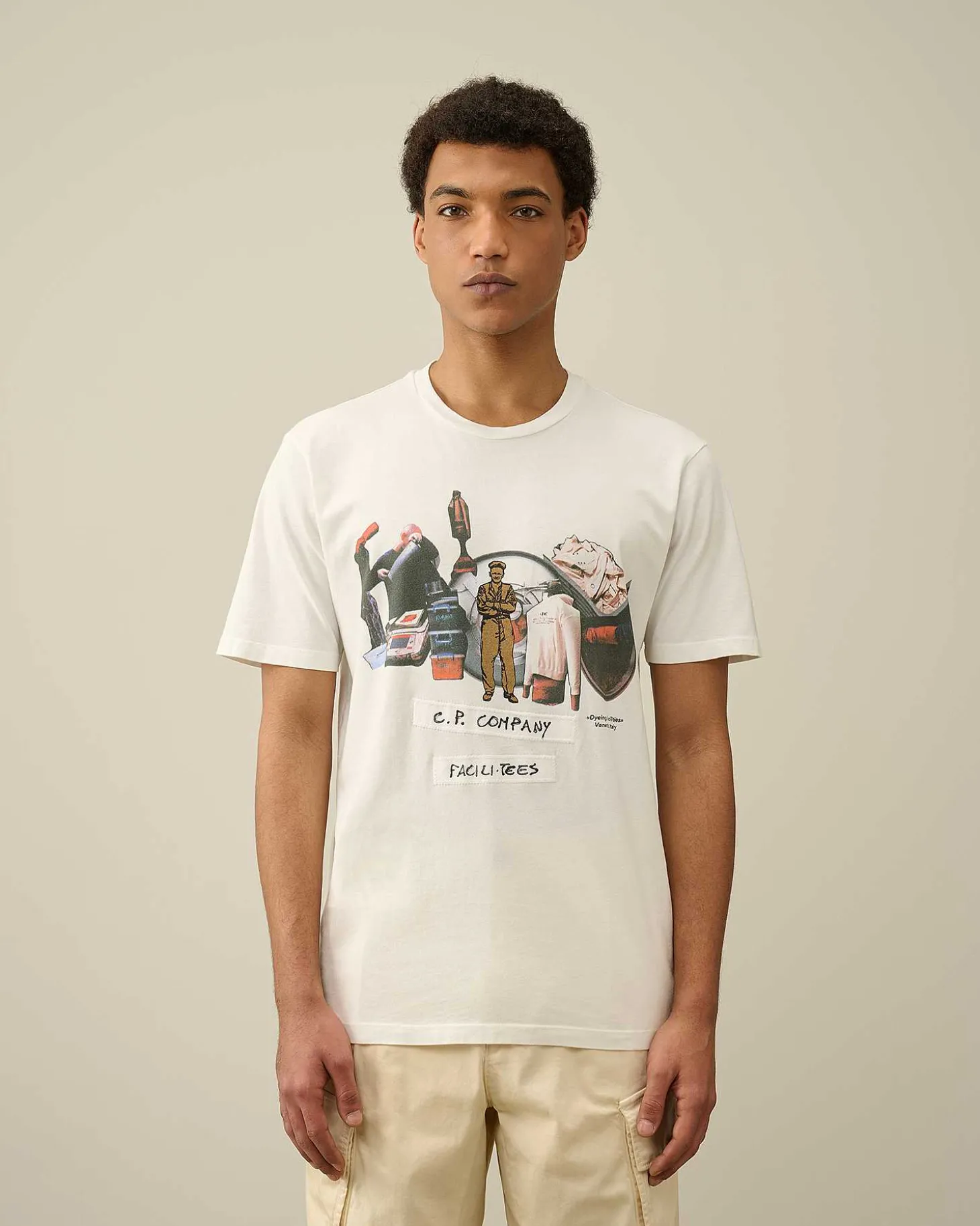 Homme C.P. Company T-Shirts Et Polos^24/1 Jersey Facili-Tees T-Shirt