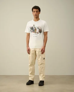Homme C.P. Company T-Shirts Et Polos^24/1 Jersey Facili-Tees T-Shirt