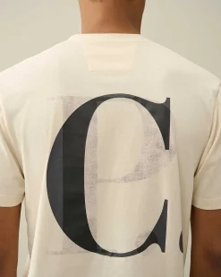 Homme C.P. Company T-Shirts Et Polos^30/1 Jersey Graphic T-Shirt