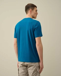 Homme C.P. Company T-Shirts Et Polos^30/1 Jersey Label Style Logo T-Shirt