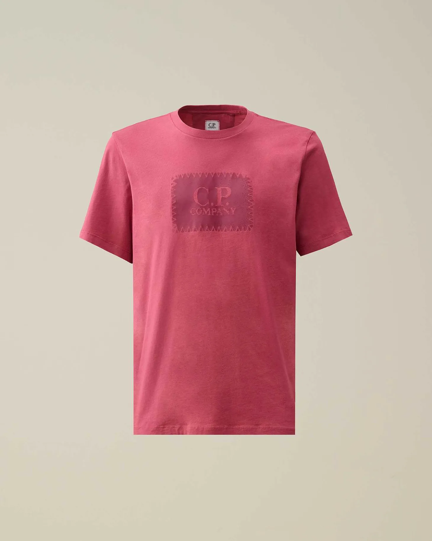 Homme C.P. Company T-Shirts Et Polos^30/1 Jersey Label Style Logo T-Shirt