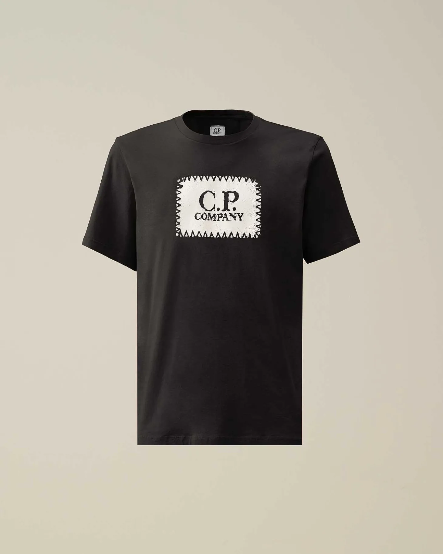 Homme C.P. Company T-Shirts Et Polos^30/1 Jersey Label Style Logo T-Shirt