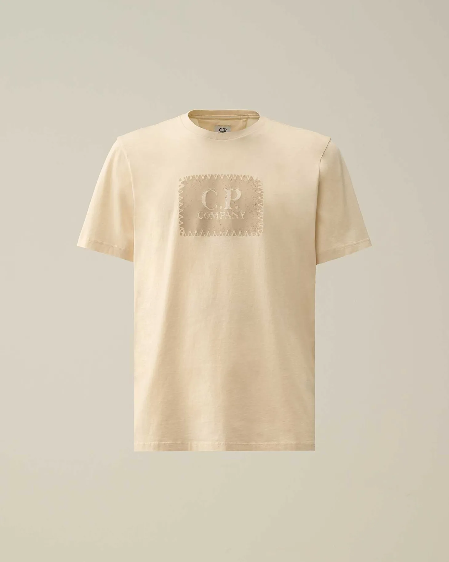 Homme C.P. Company T-Shirts Et Polos^30/1 Jersey Label Style Logo T-Shirt