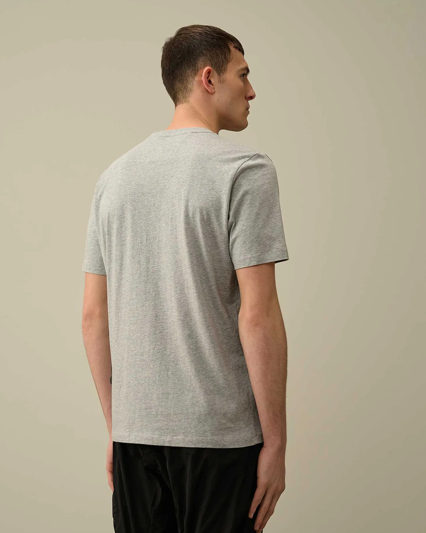 Homme C.P. Company T-Shirts Et Polos^30/1 Jersey Label Style Logo T-Shirt