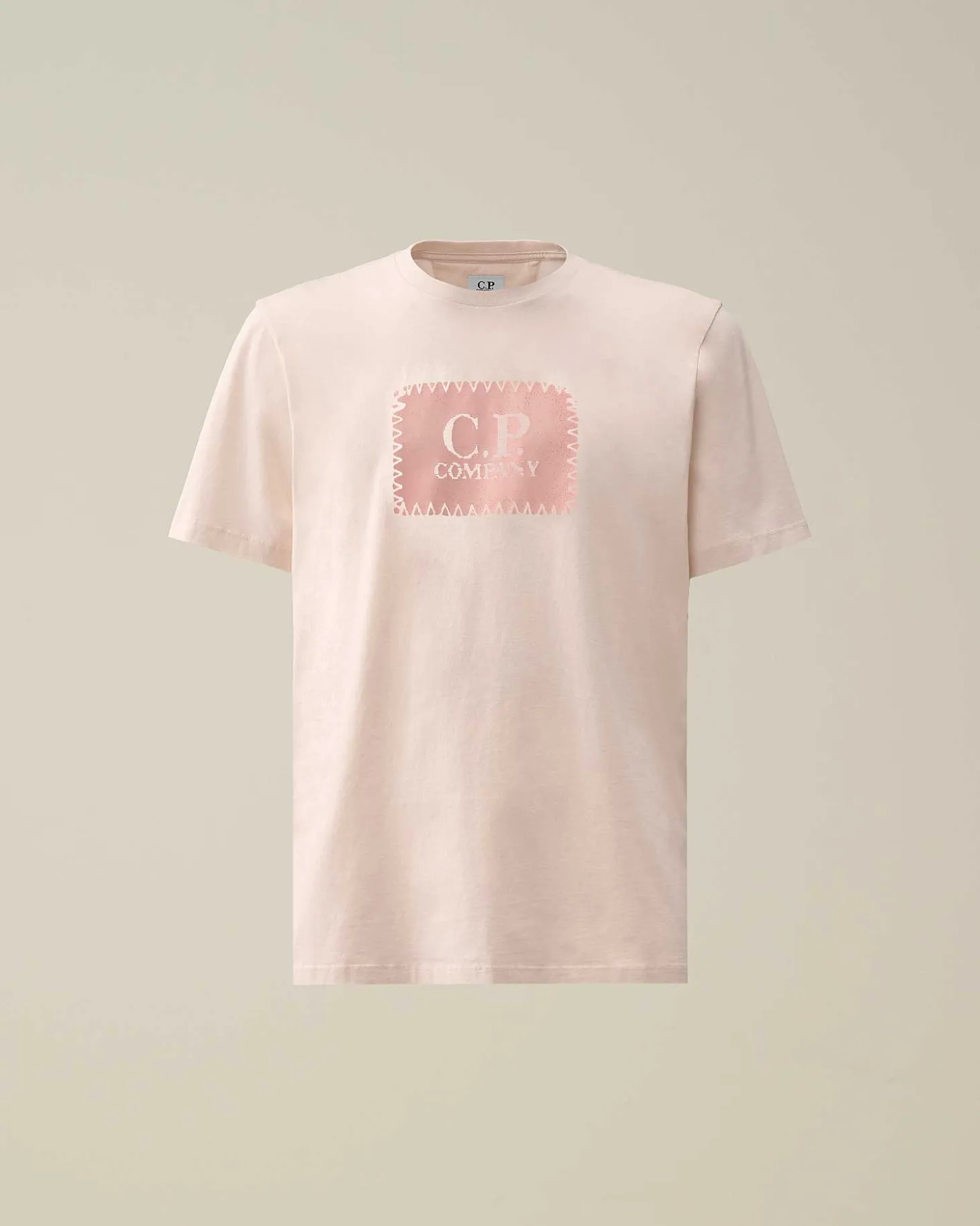 Homme C.P. Company T-Shirts Et Polos^30/1 Jersey Label Style Logo T-Shirt