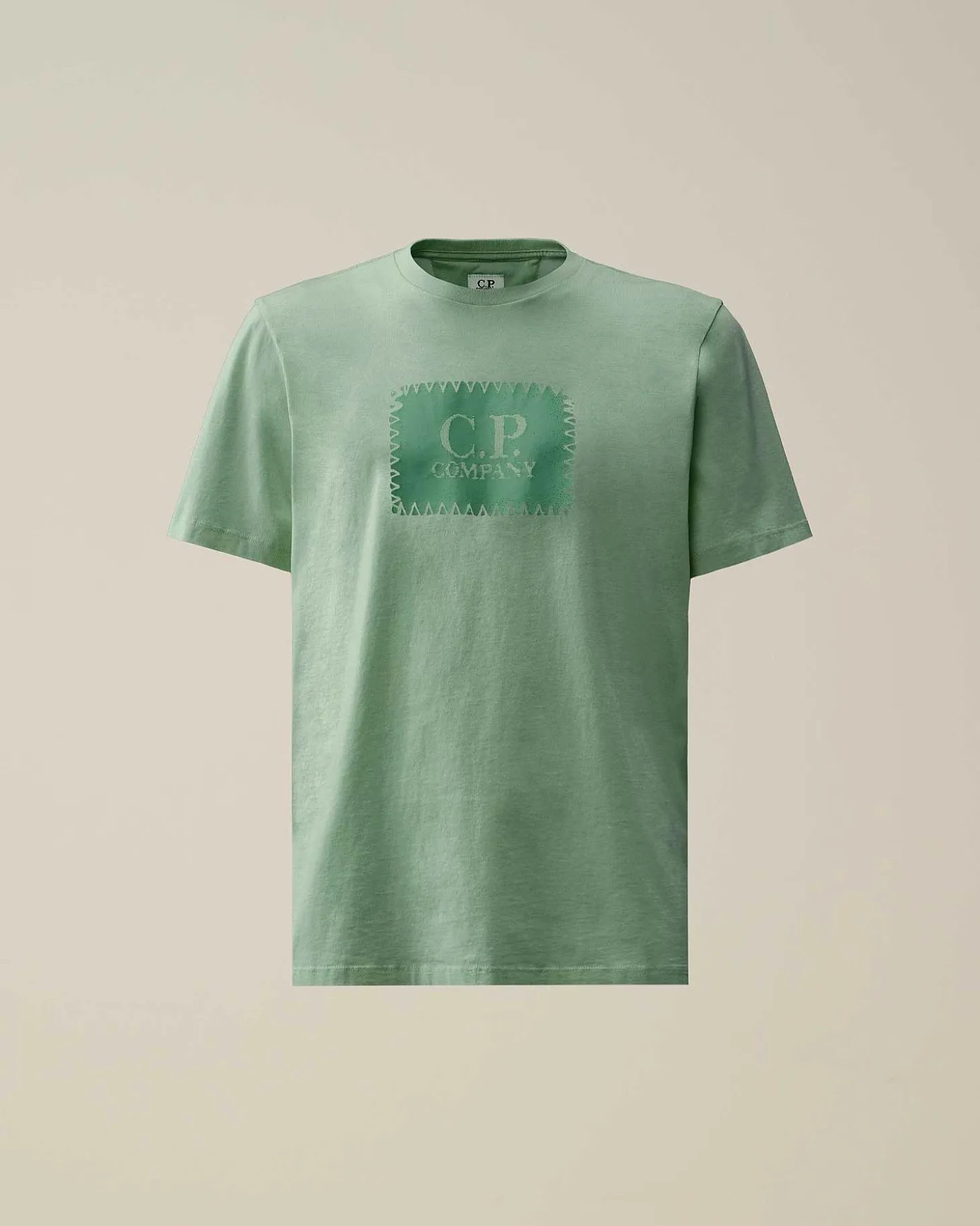 Homme C.P. Company T-Shirts Et Polos^30/1 Jersey Label Style Logo T-Shirt