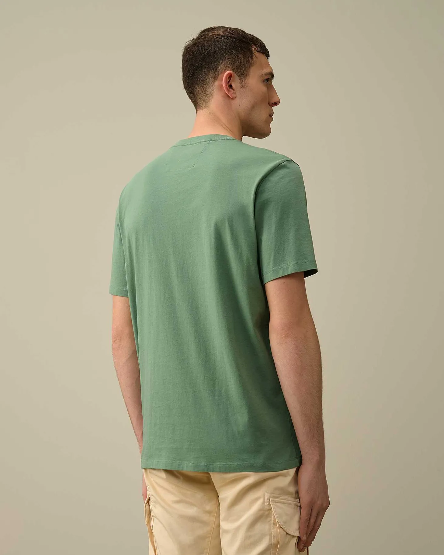 Homme C.P. Company T-Shirts Et Polos^30/1 Jersey Logo T-Shirt