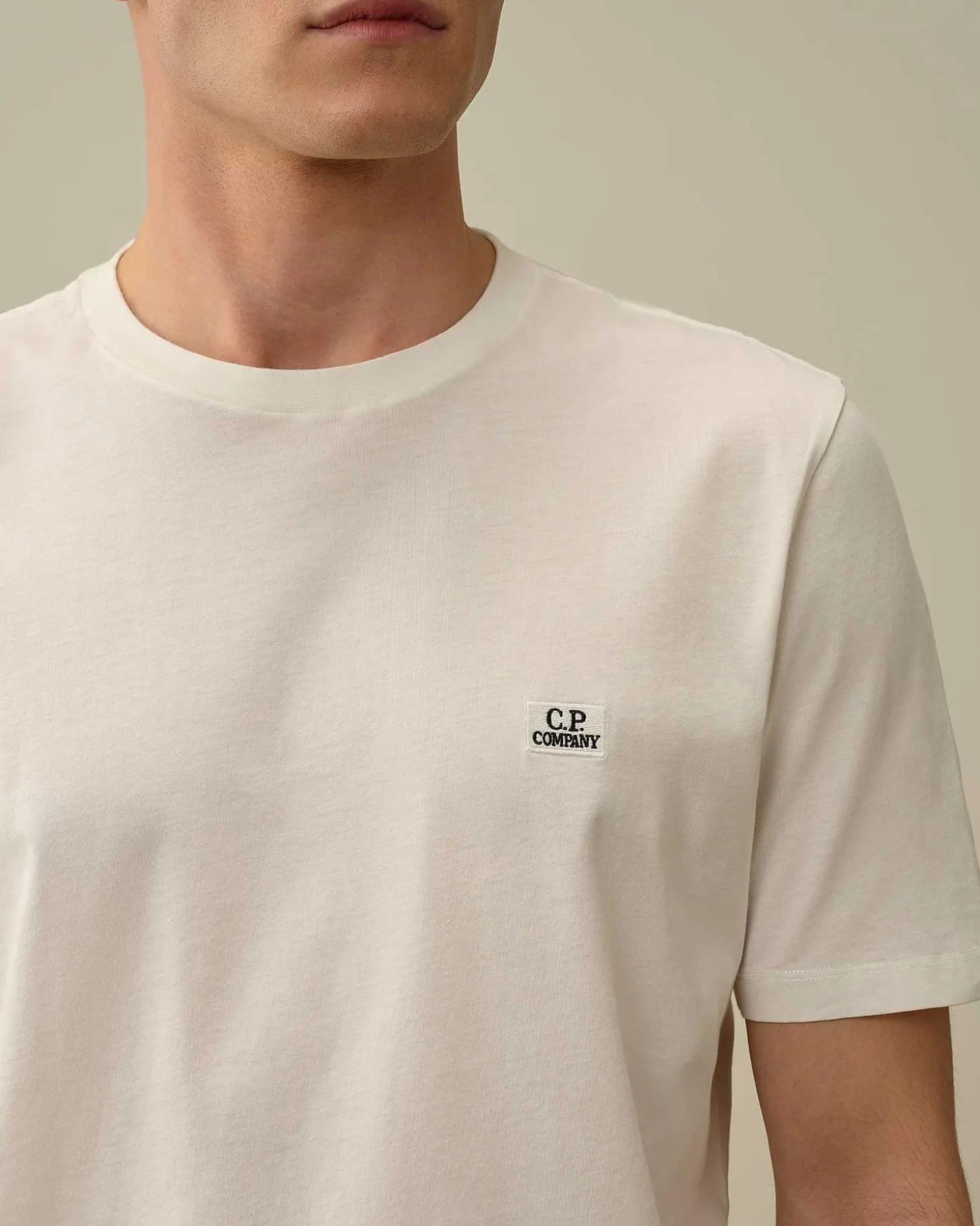 Homme C.P. Company T-Shirts Et Polos^30/1 Jersey Logo T-Shirt