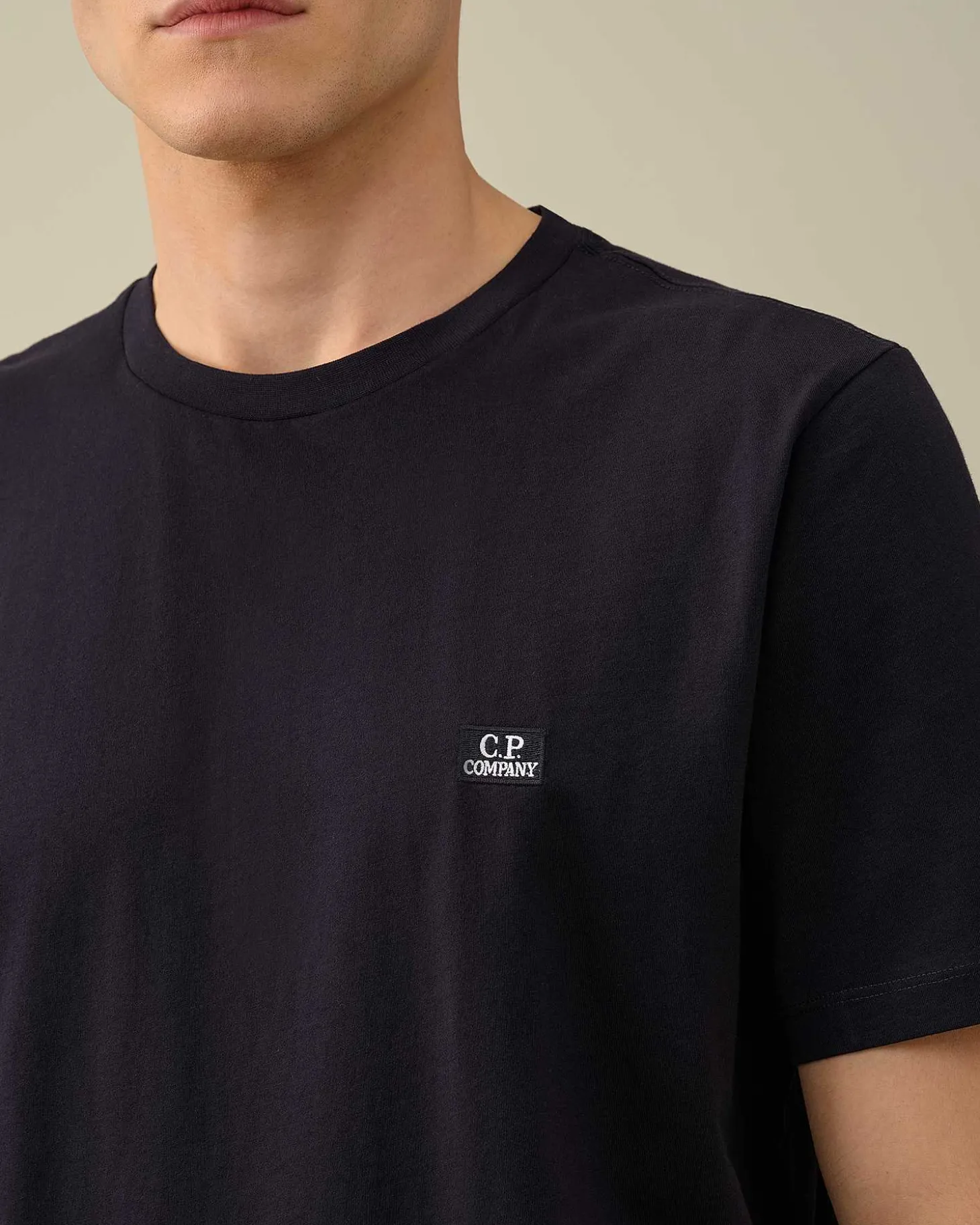 Homme C.P. Company T-Shirts Et Polos^30/1 Jersey Logo T-Shirt