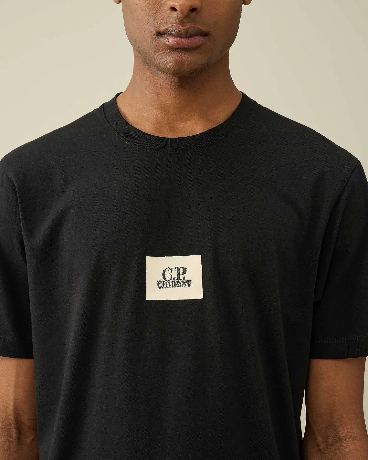Homme C.P. Company T-Shirts Et Polos^30/1 Jersey Logo T-Shirt