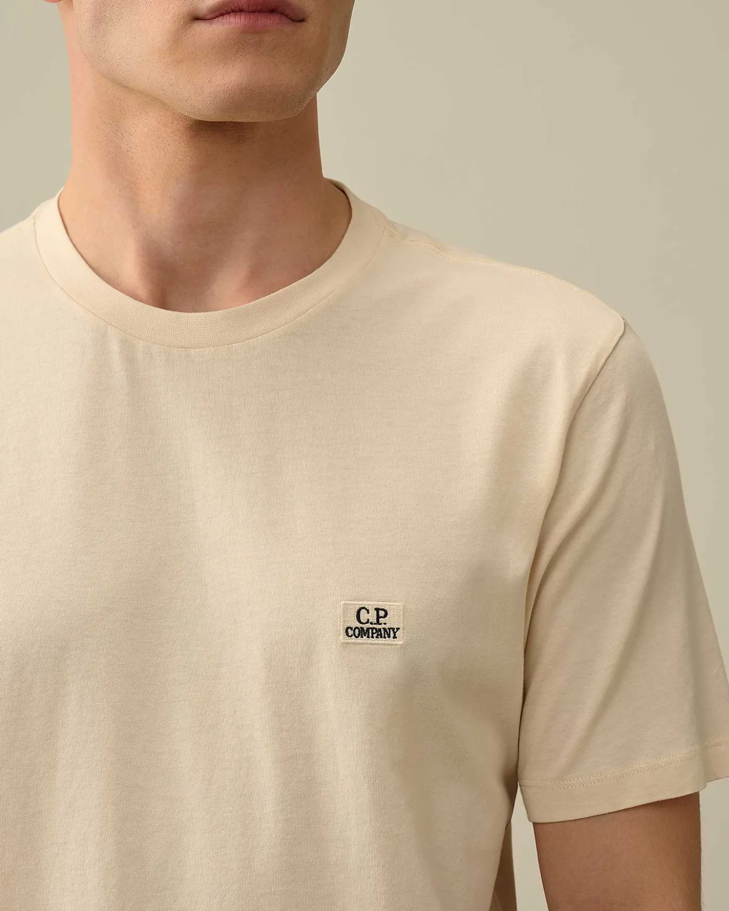 Homme C.P. Company T-Shirts Et Polos^30/1 Jersey Logo T-Shirt