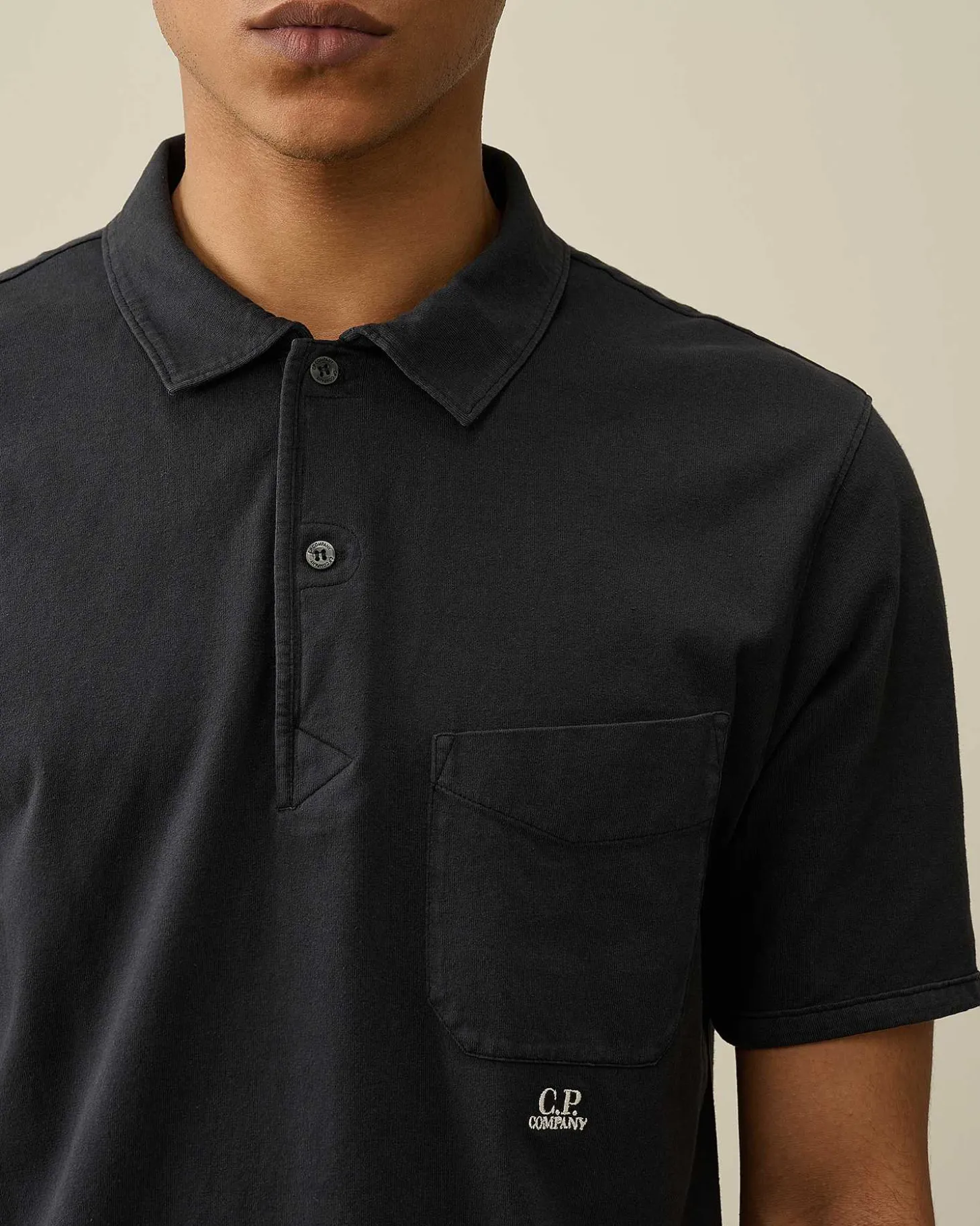 Homme C.P. Company T-Shirts Et Polos^1020 Jersey Pocket Polo Shirt