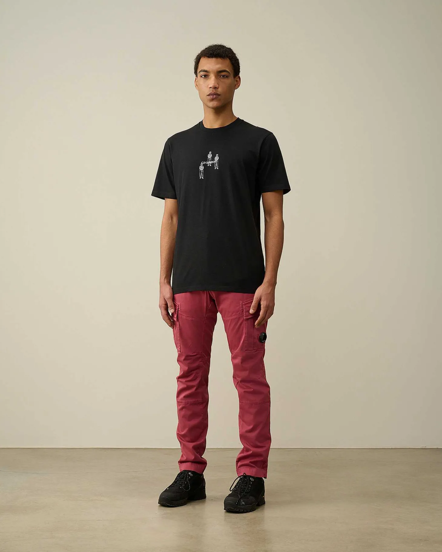 Homme C.P. Company T-Shirts Et Polos^30/1 Jersey Relaxed Graphic T-Shirt