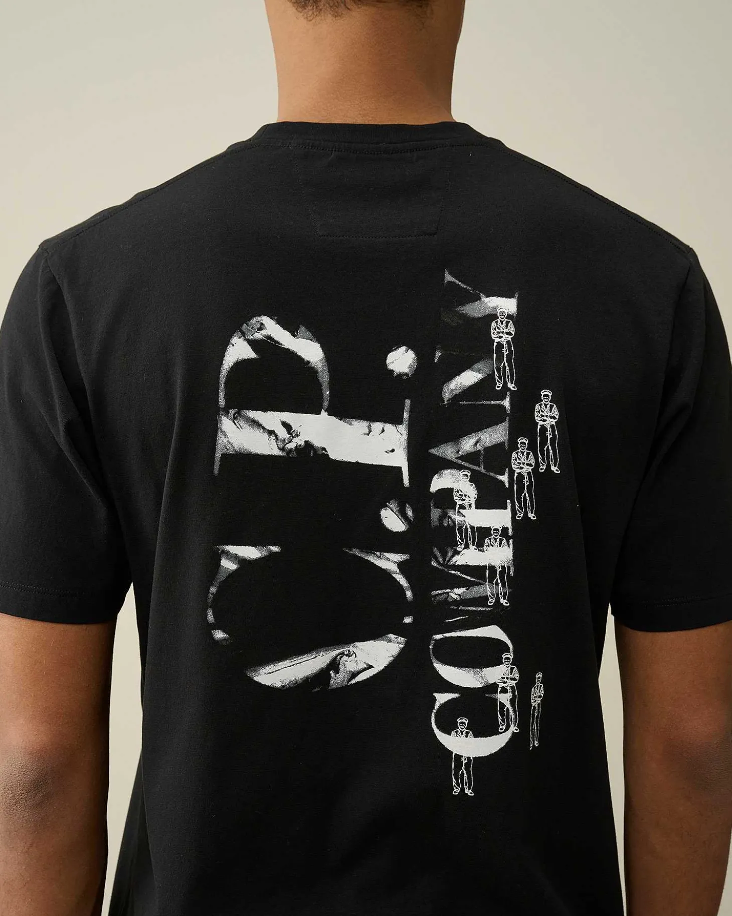 Homme C.P. Company T-Shirts Et Polos^30/1 Jersey Relaxed Graphic T-Shirt