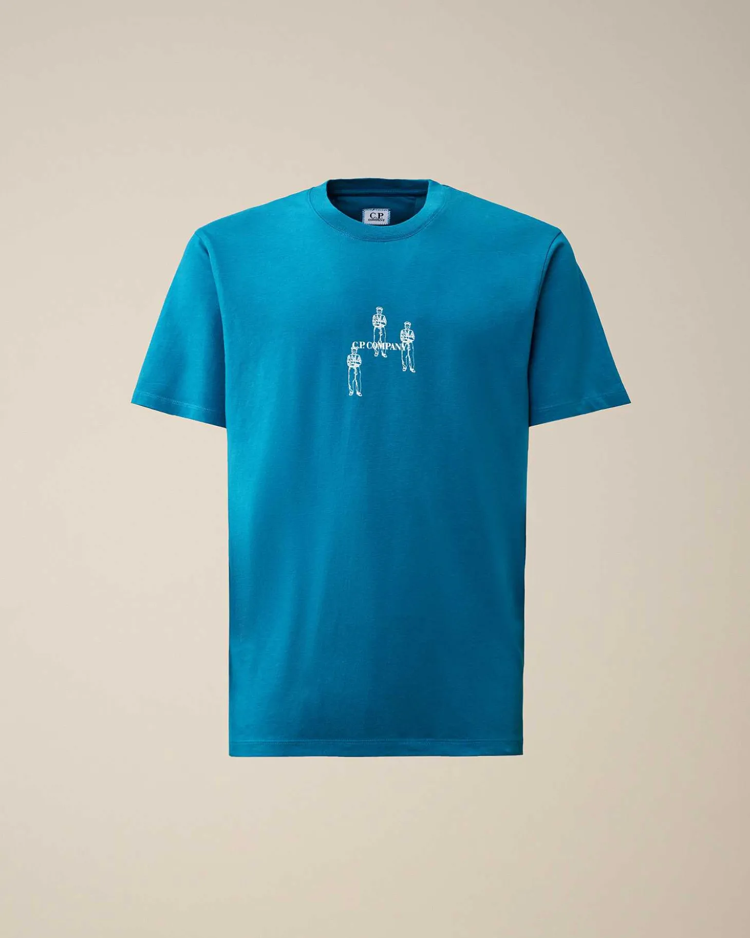 Homme C.P. Company T-Shirts Et Polos^30/1 Jersey Relaxed Graphic T-Shirt