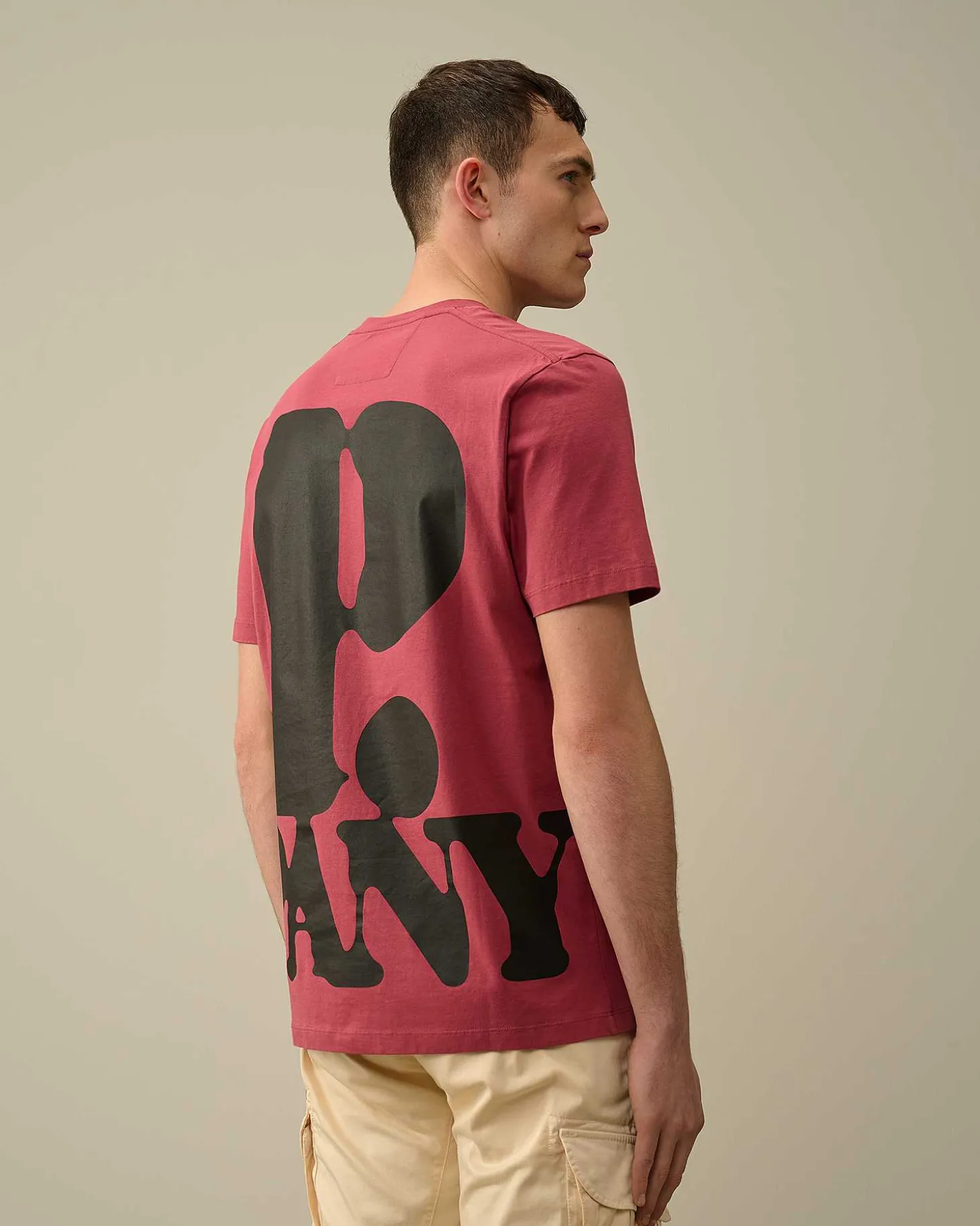 Homme C.P. Company T-Shirts Et Polos^30/1 Jersey Relaxed Logo T-Shirt
