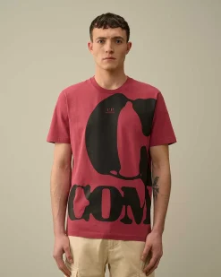 Homme C.P. Company T-Shirts Et Polos^30/1 Jersey Relaxed Logo T-Shirt