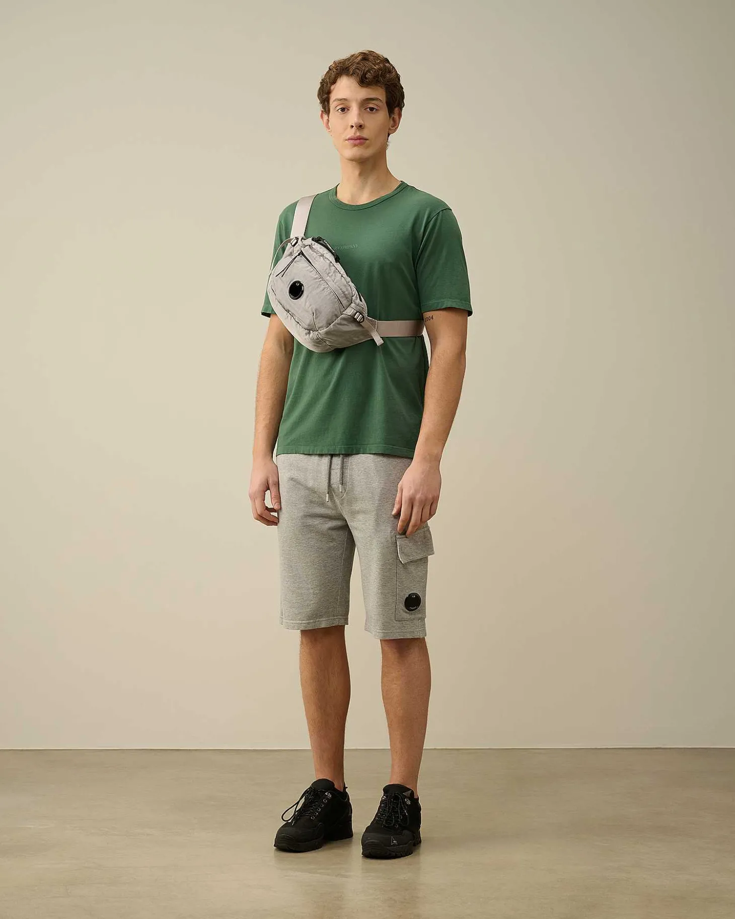 Homme C.P. Company T-Shirts Et Polos^24/1 Jersey Resist Dyed Logo T-Shirt