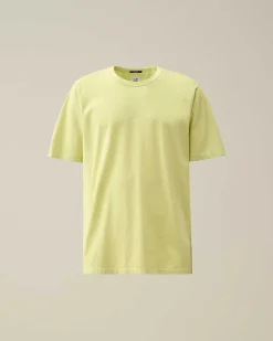 Homme C.P. Company T-Shirts Et Polos^24/1 Jersey Resist Dyed Logo T-Shirt