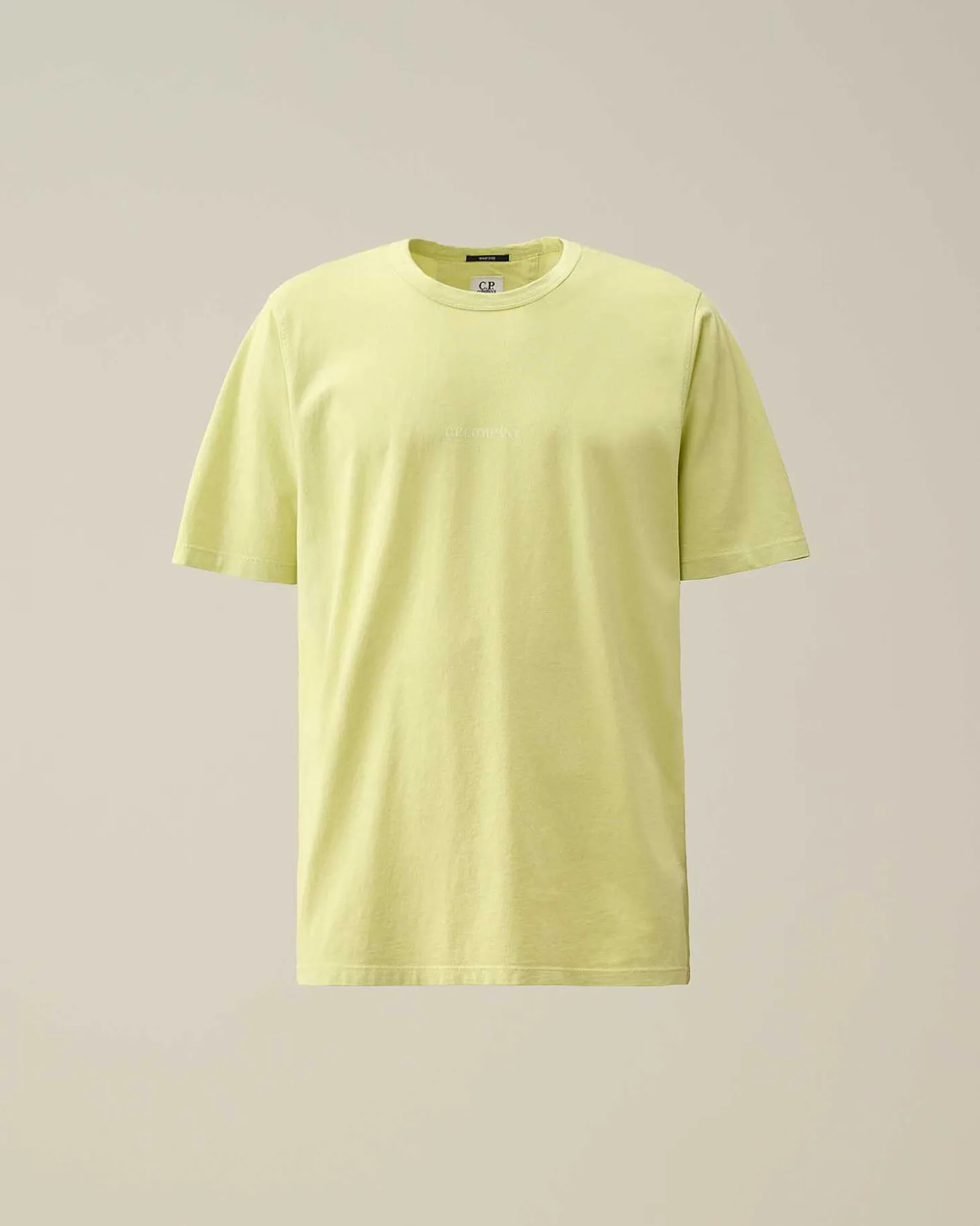 Homme C.P. Company T-Shirts Et Polos^24/1 Jersey Resist Dyed Logo T-Shirt