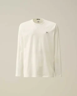 Homme C.P. Company T-Shirts Et Polos^70/2 Mercerized Jersey Long Sleeved T-Shirt