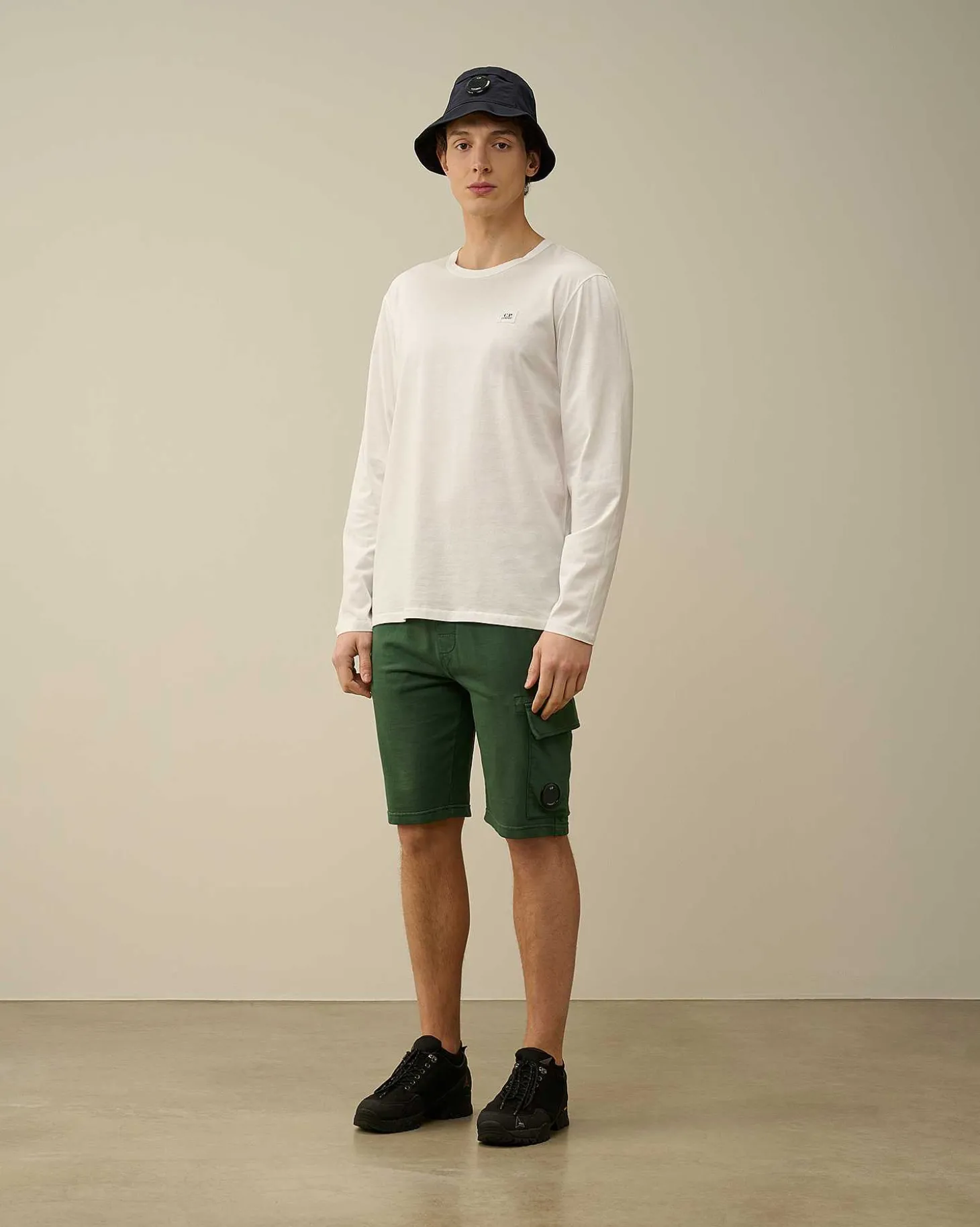 Homme C.P. Company T-Shirts Et Polos^70/2 Mercerized Jersey Long Sleeved T-Shirt