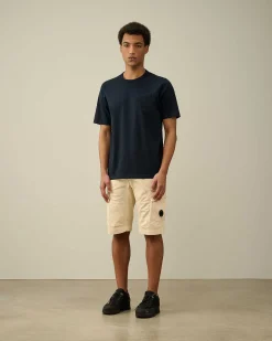 Homme C.P. Company T-Shirts Et Polos^30/2 Mercerized Jersey Twisted Pocket T-Shirt